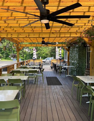 commercial deck space